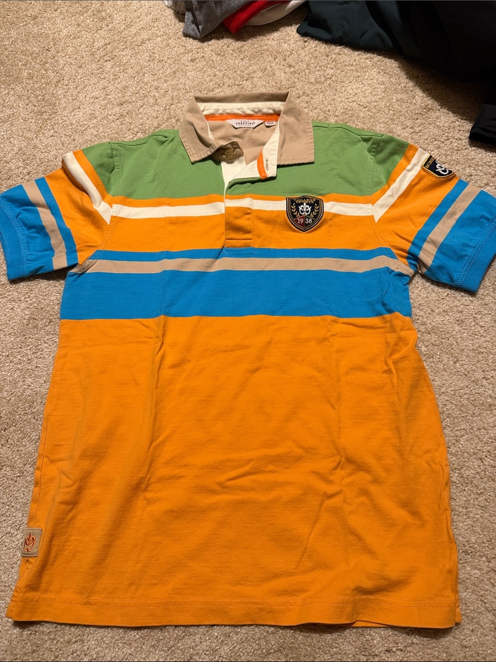 Scapinno Polo Shirt. Adult small